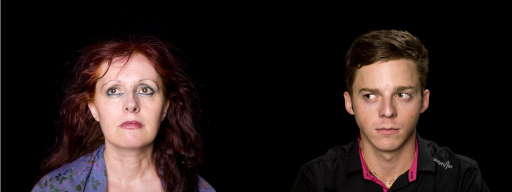 Deux portraits anonymes de la série "Hôtel". MMFC0582